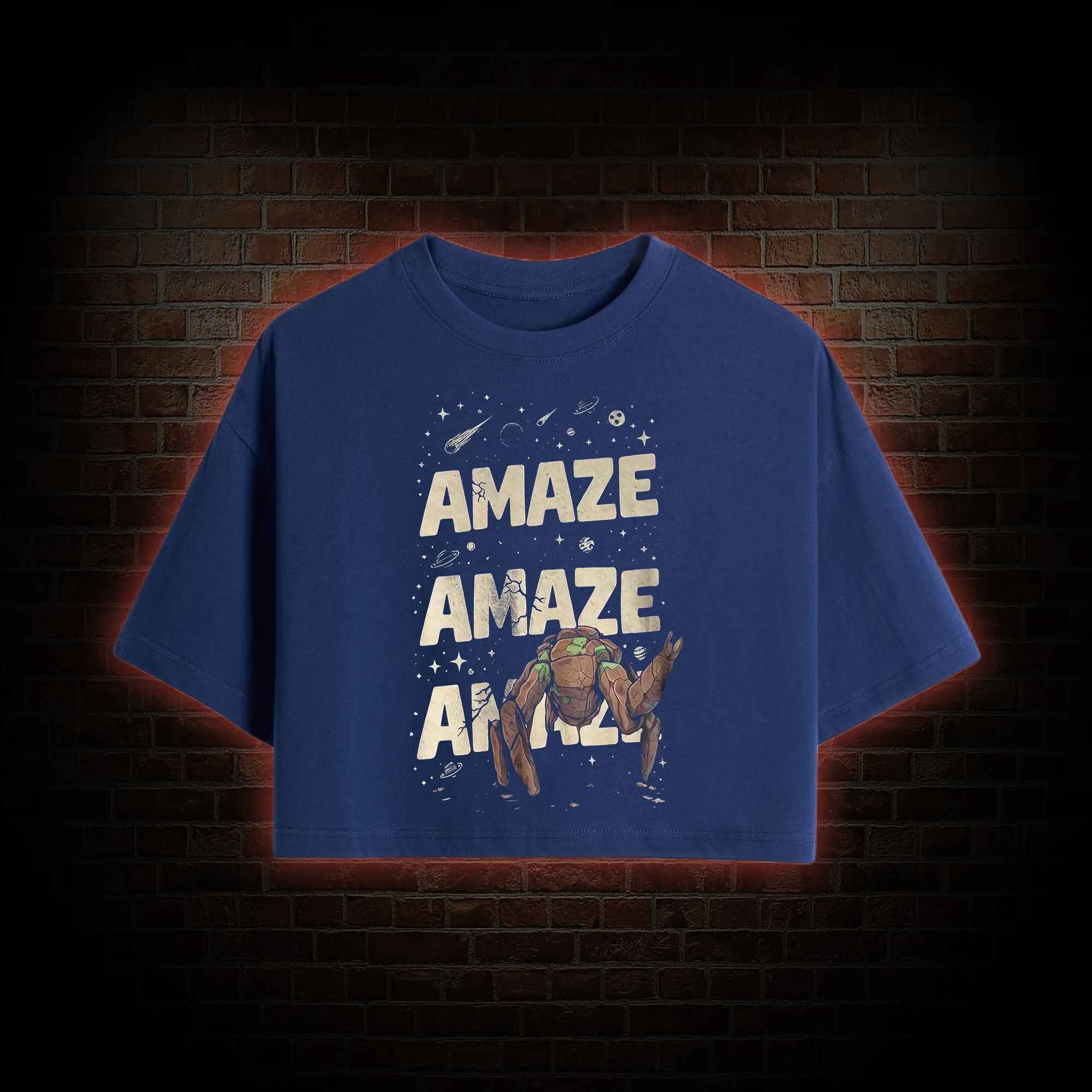 Amaze! Amaze! Amaze! Crop Top