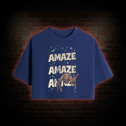 Amaze! Amaze! Amaze! Crop Top