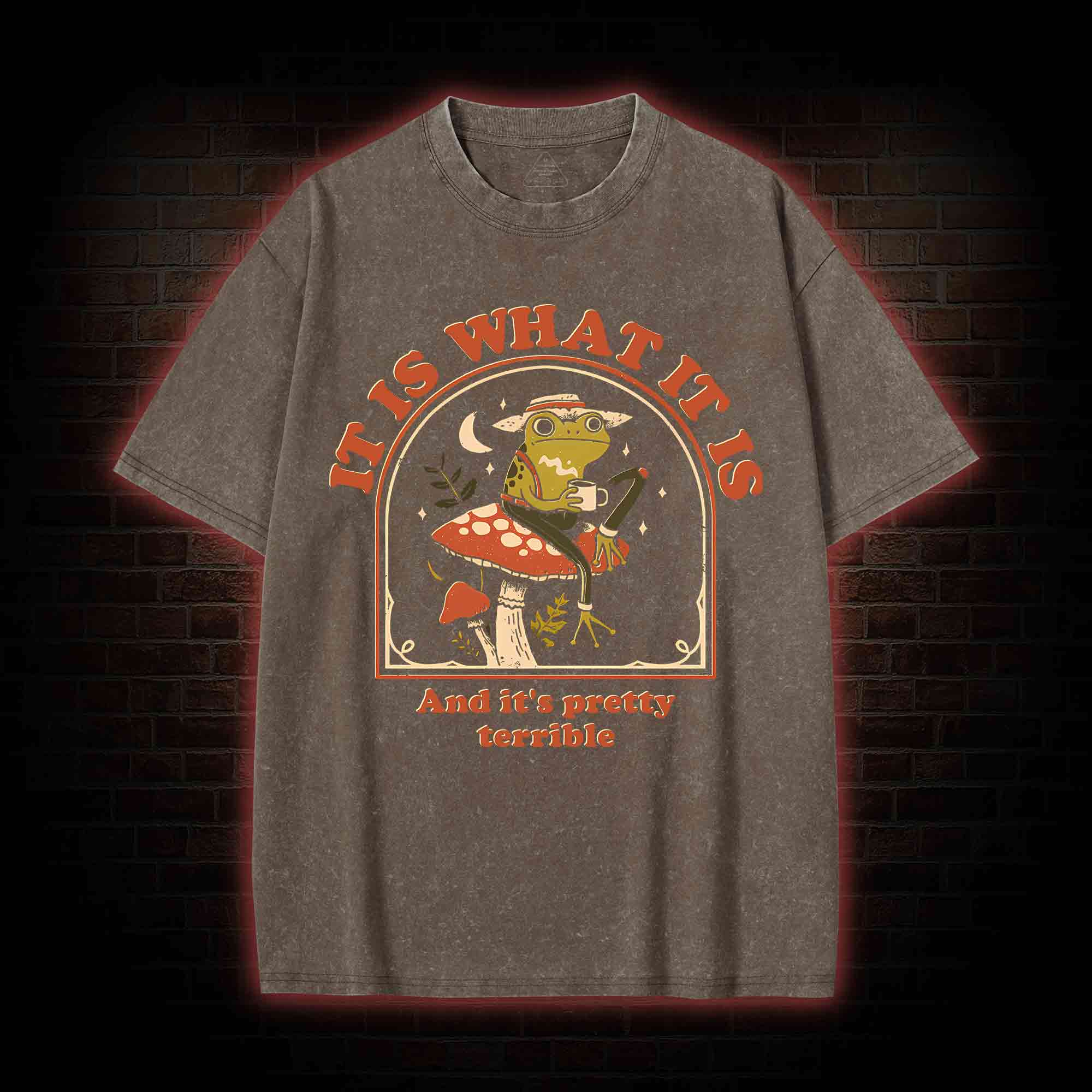 It Is What It Is Washed T-shirt