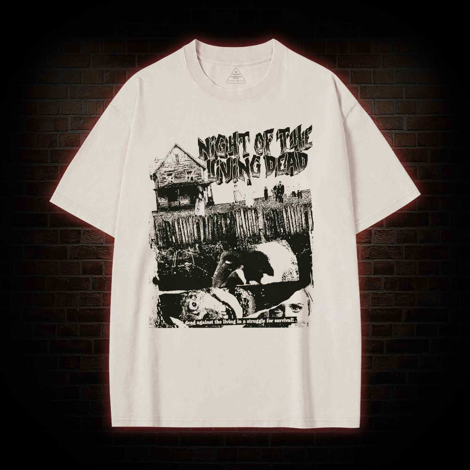 They're Coming to Get You Horror Washed T-shirt