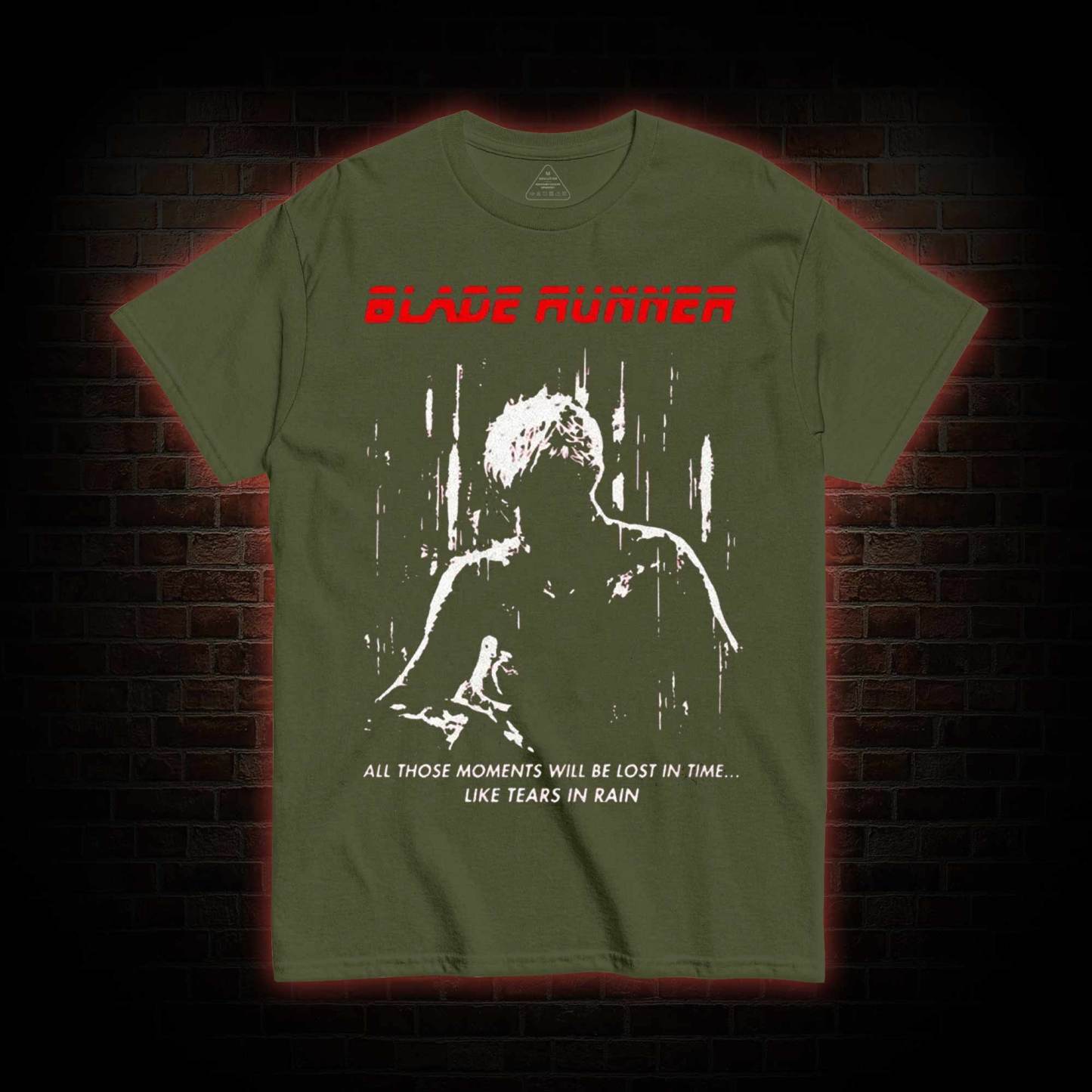 Retro All Those Moments Will be Lost in Time T-shirt