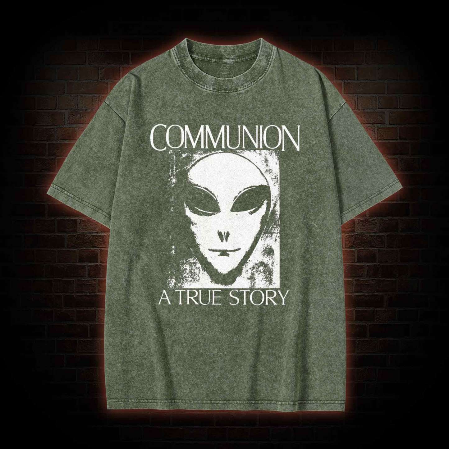 Communion a True Story Washed T-shirt
