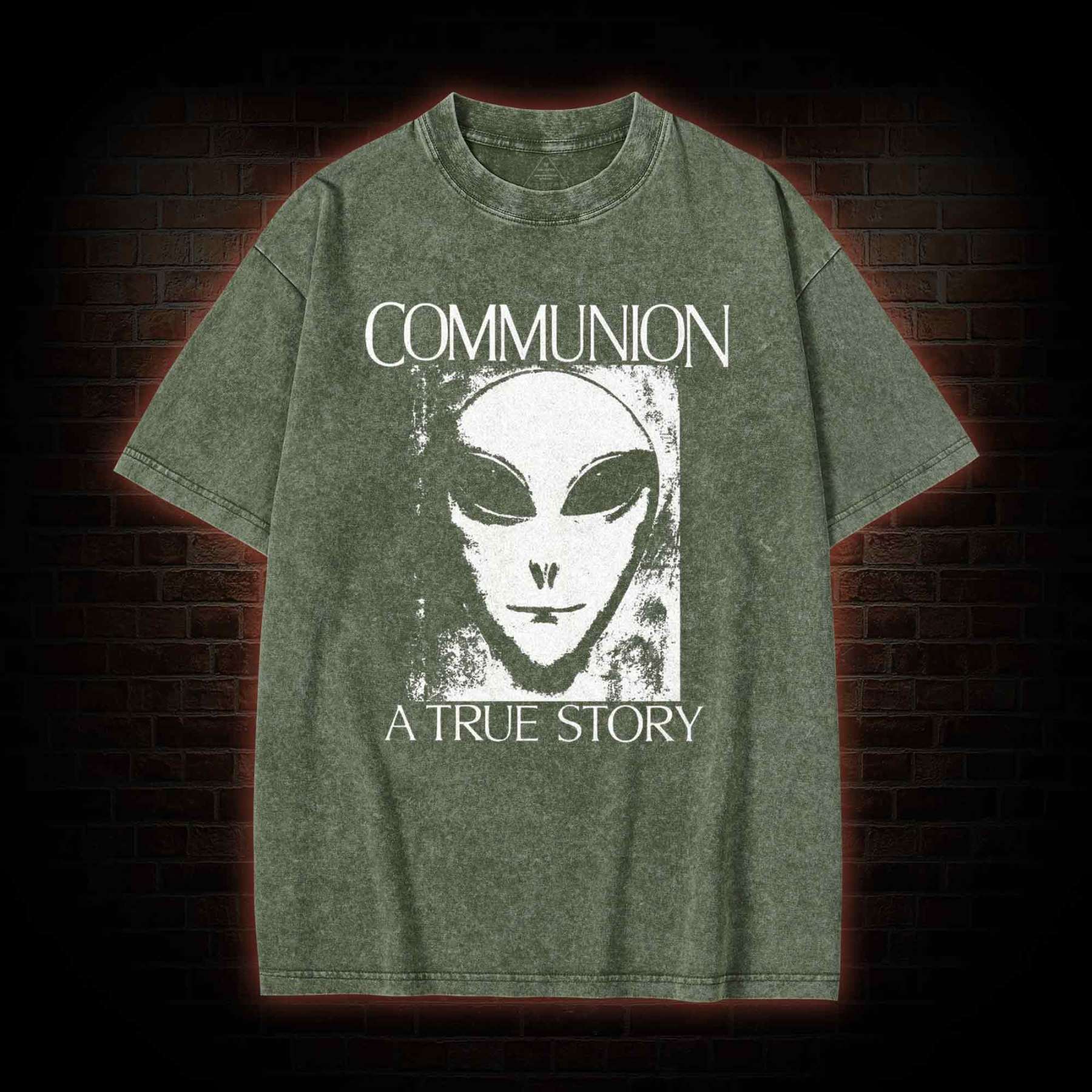 Communion a True Story Washed T-shirt