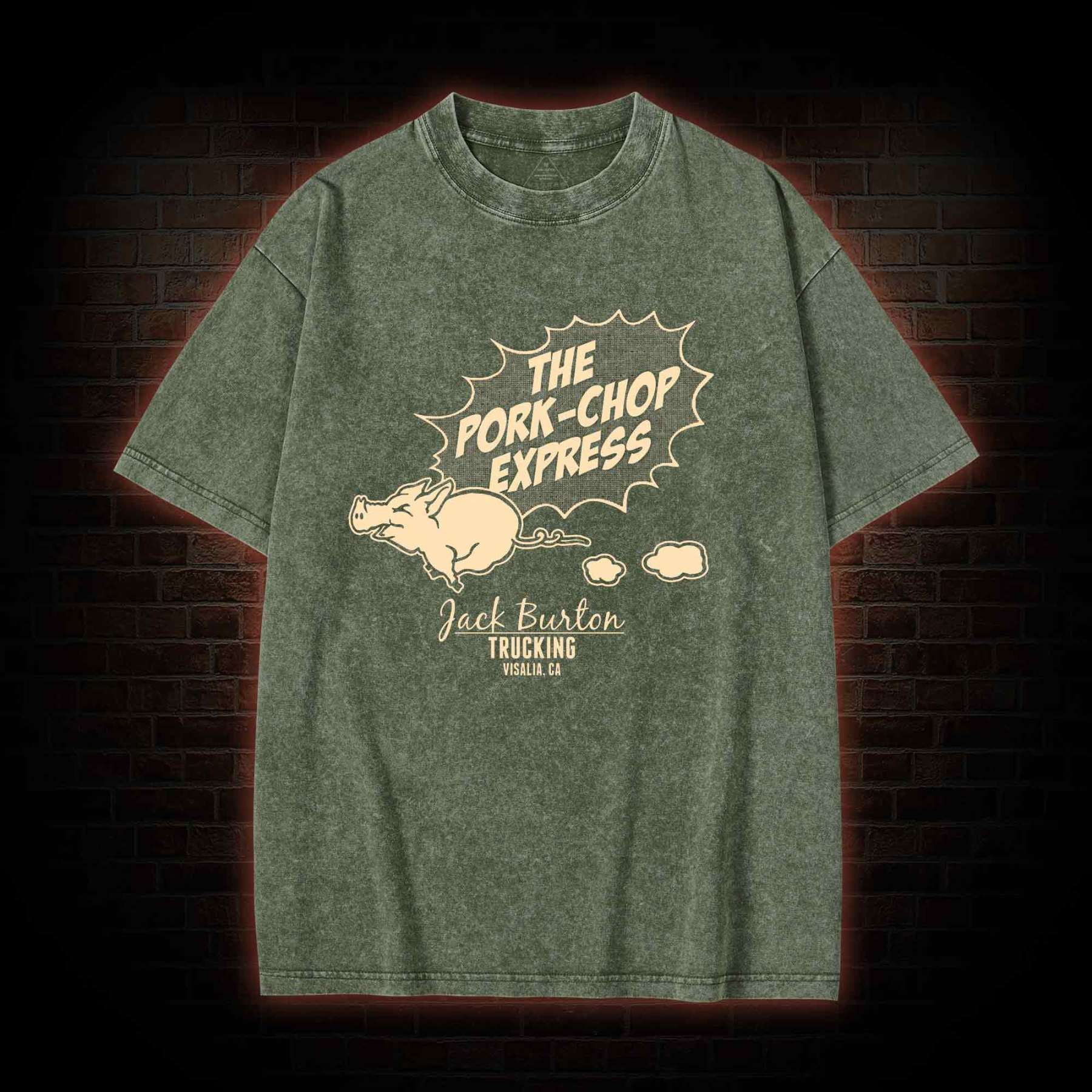The Pork-Chop Express Washed T-shirt