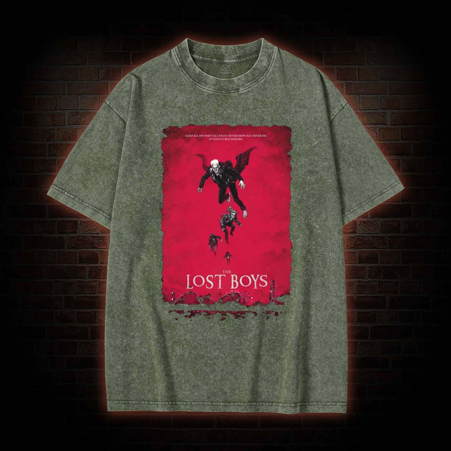 It's Fun to be a Vampire Washed T-shirt