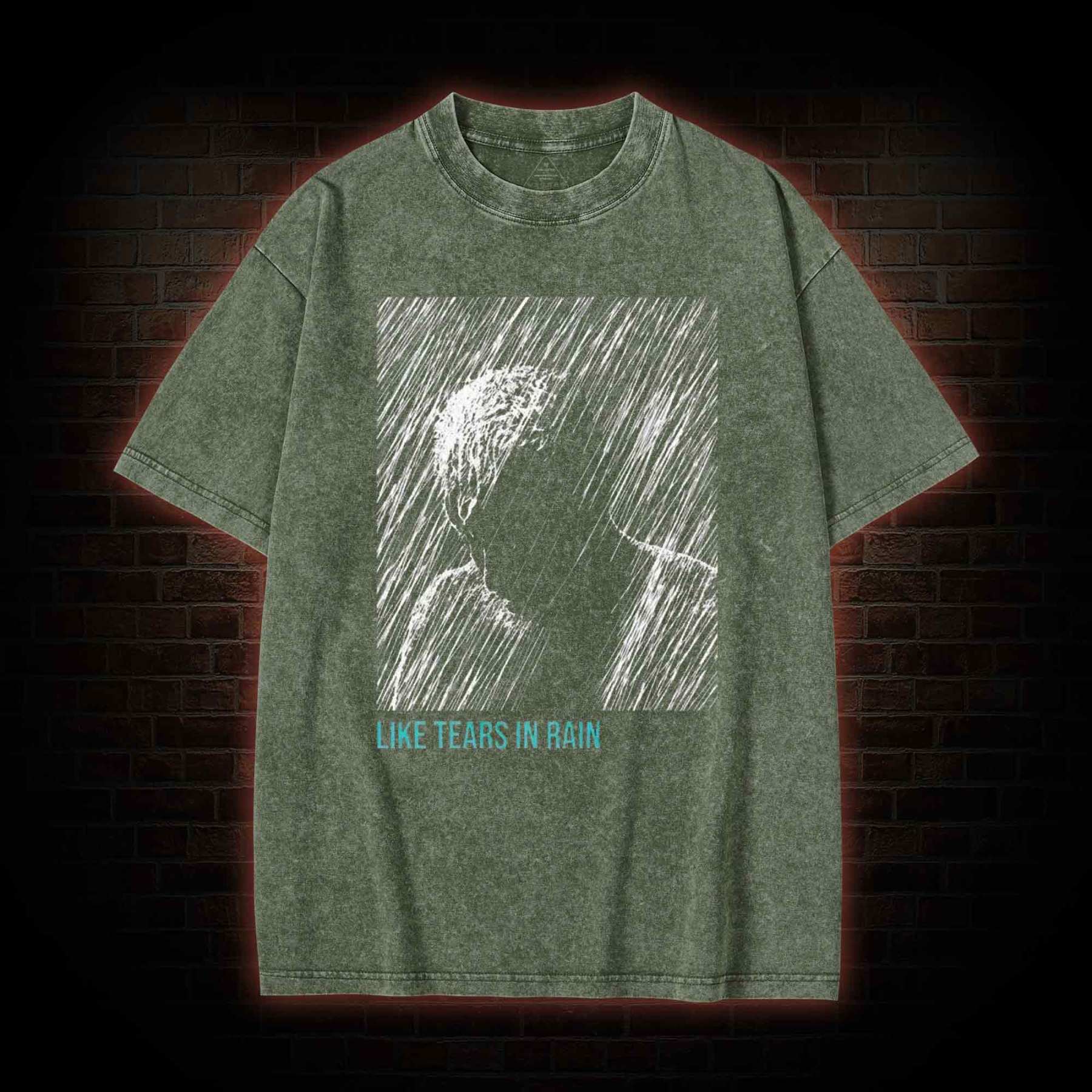 Like Tears In Rain Washed T-shirt