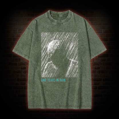Like Tears In Rain Washed T-shirt