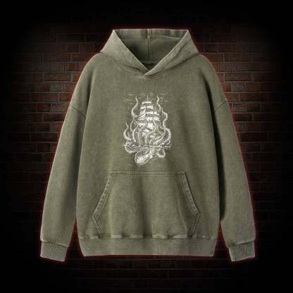 Cthulhu Mythos Washed Hoodie