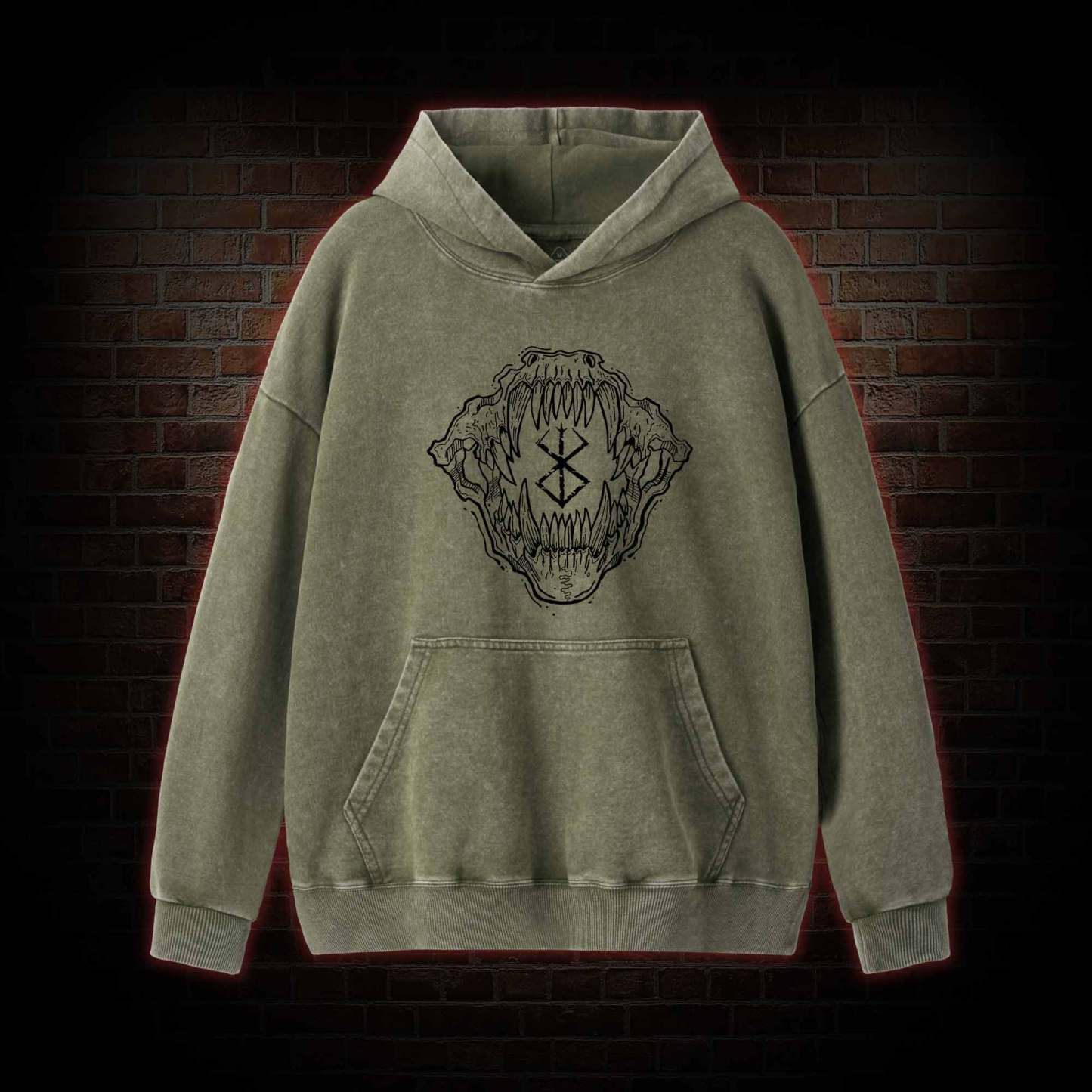 Bloodthirsty Washed Hoodie
