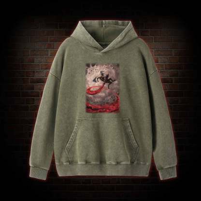 Blood Sword Washed Hoodie