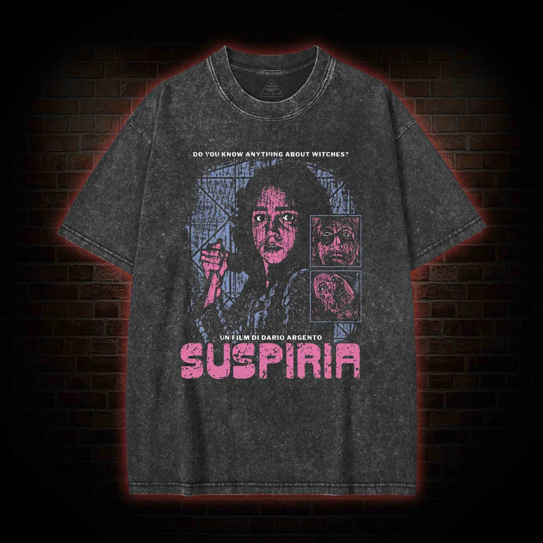 Do You Know Anything about Witches? Washed T-Shirt