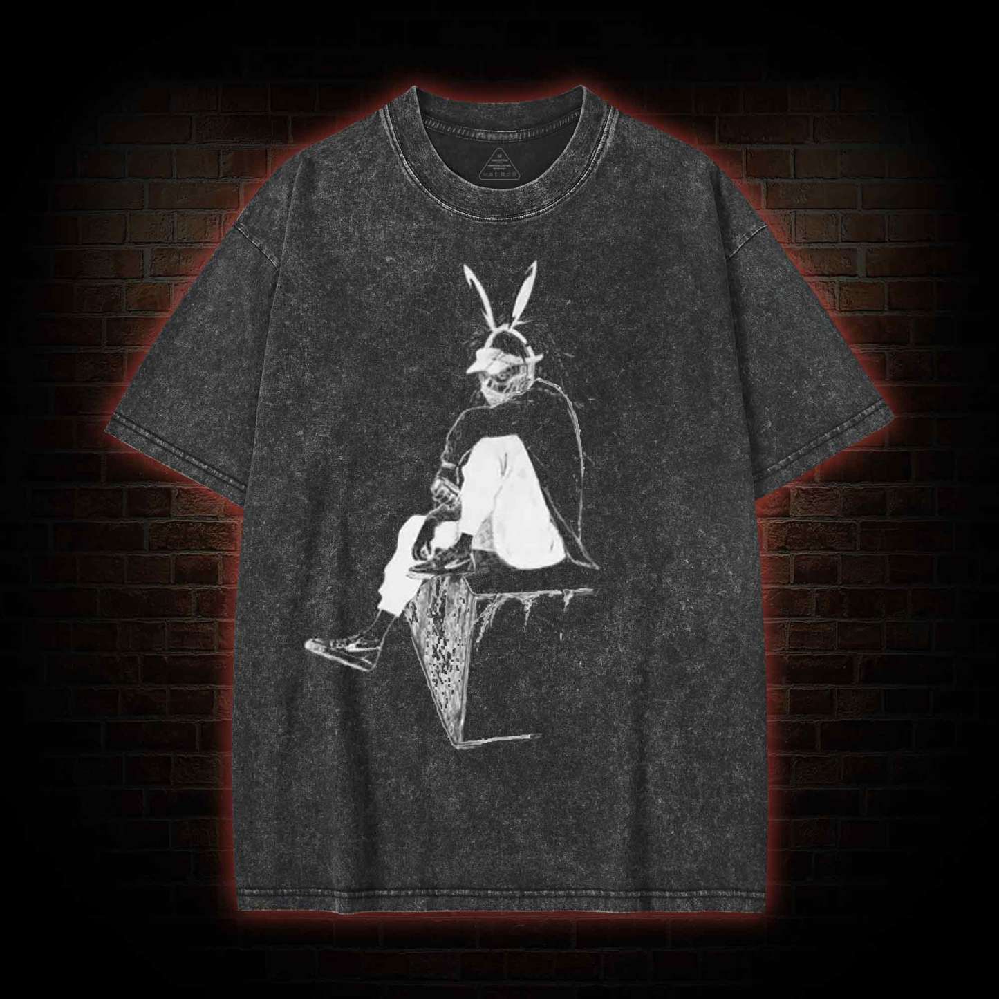 UNISEX Bunny Nikaido  Washed T-Shirt