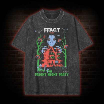 Fright Night Party Washed T-shirt