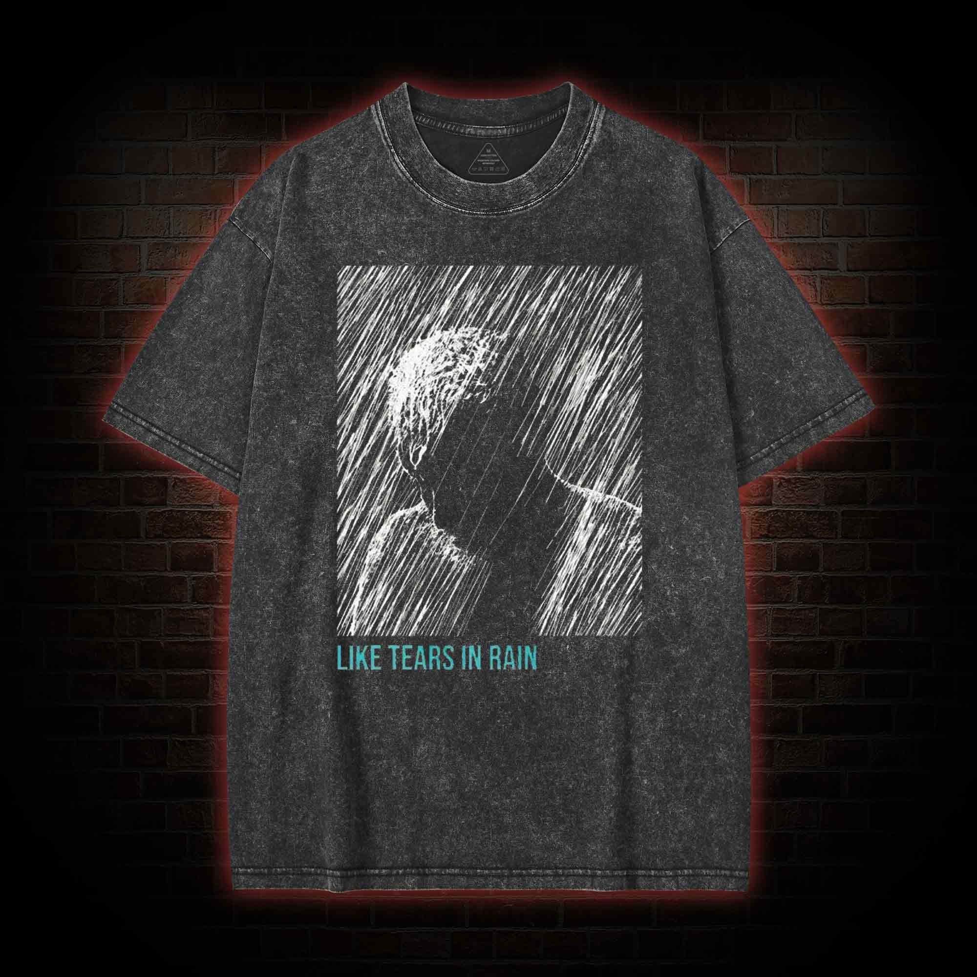 Like Tears In Rain Washed T-shirt