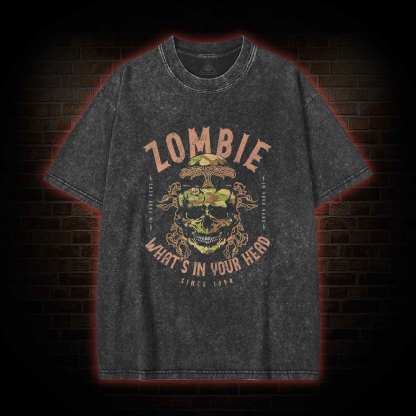 What's in your head Washed T-Shirt