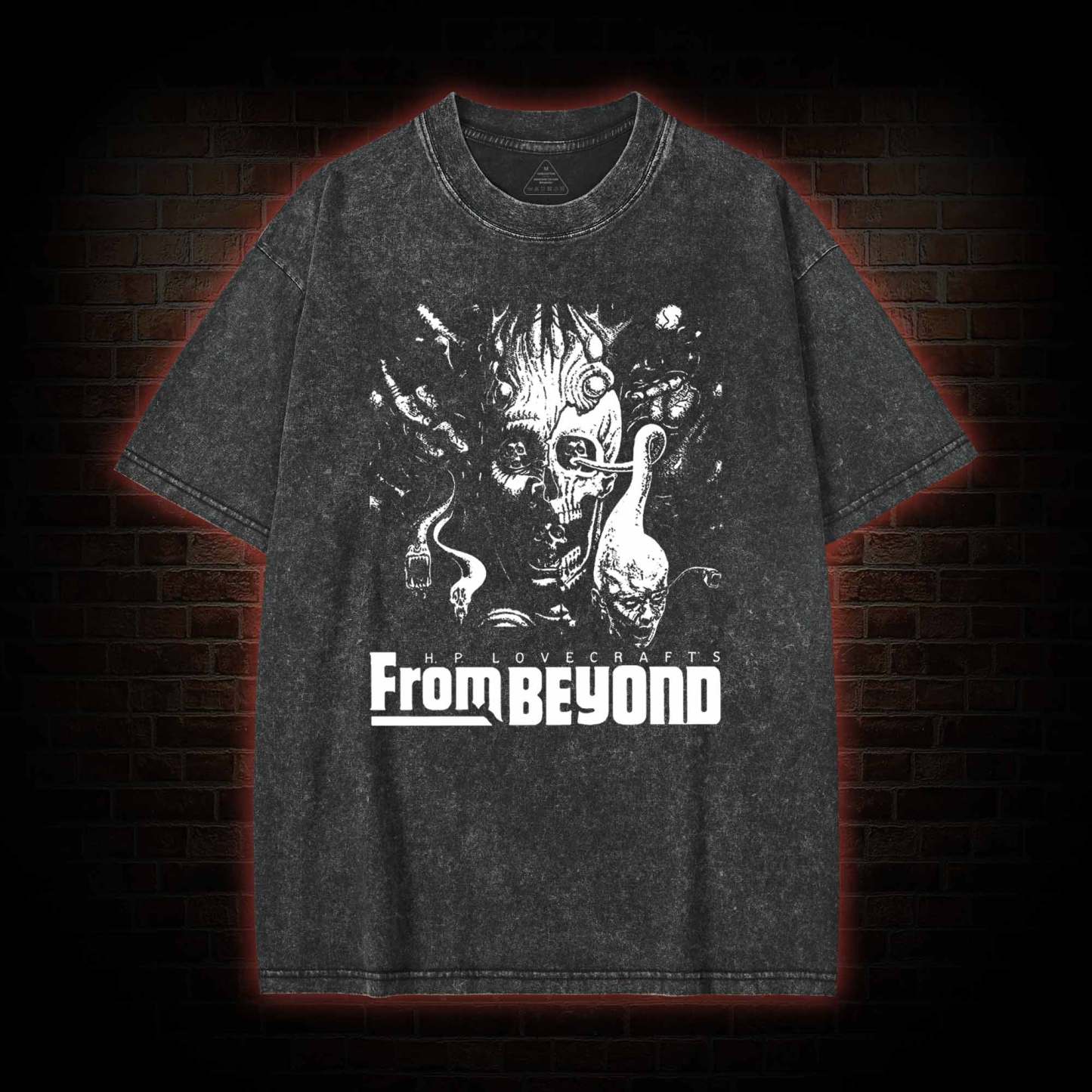 Humans are Such an Easy Prey Horror Washed T-shirt