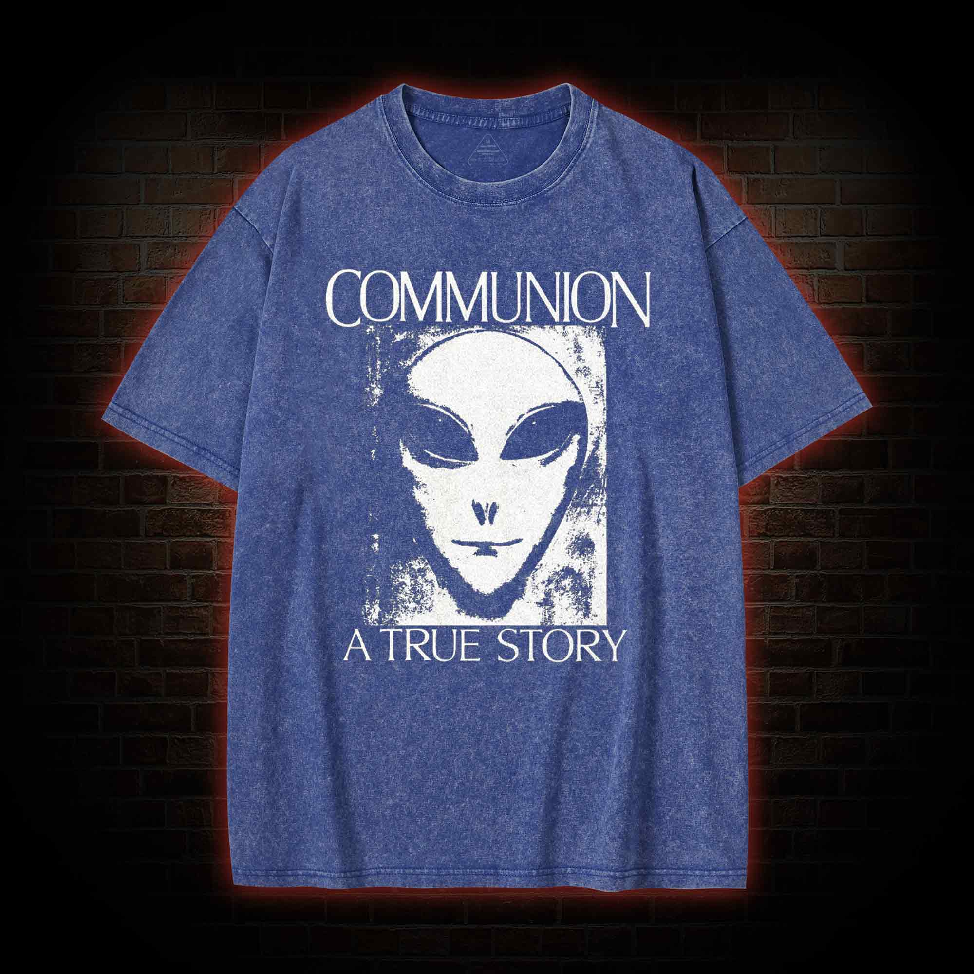 Communion a True Story Washed T-shirt