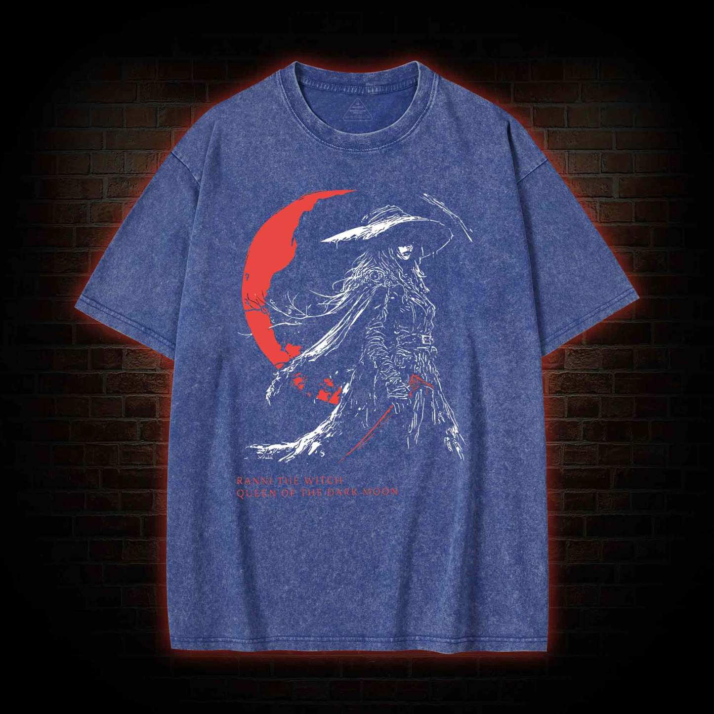 Queen of The Dark Moon Washed T-shirt