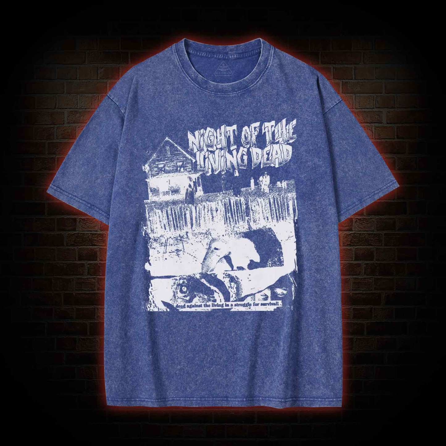 They're Coming to Get You Horror Washed T-shirt