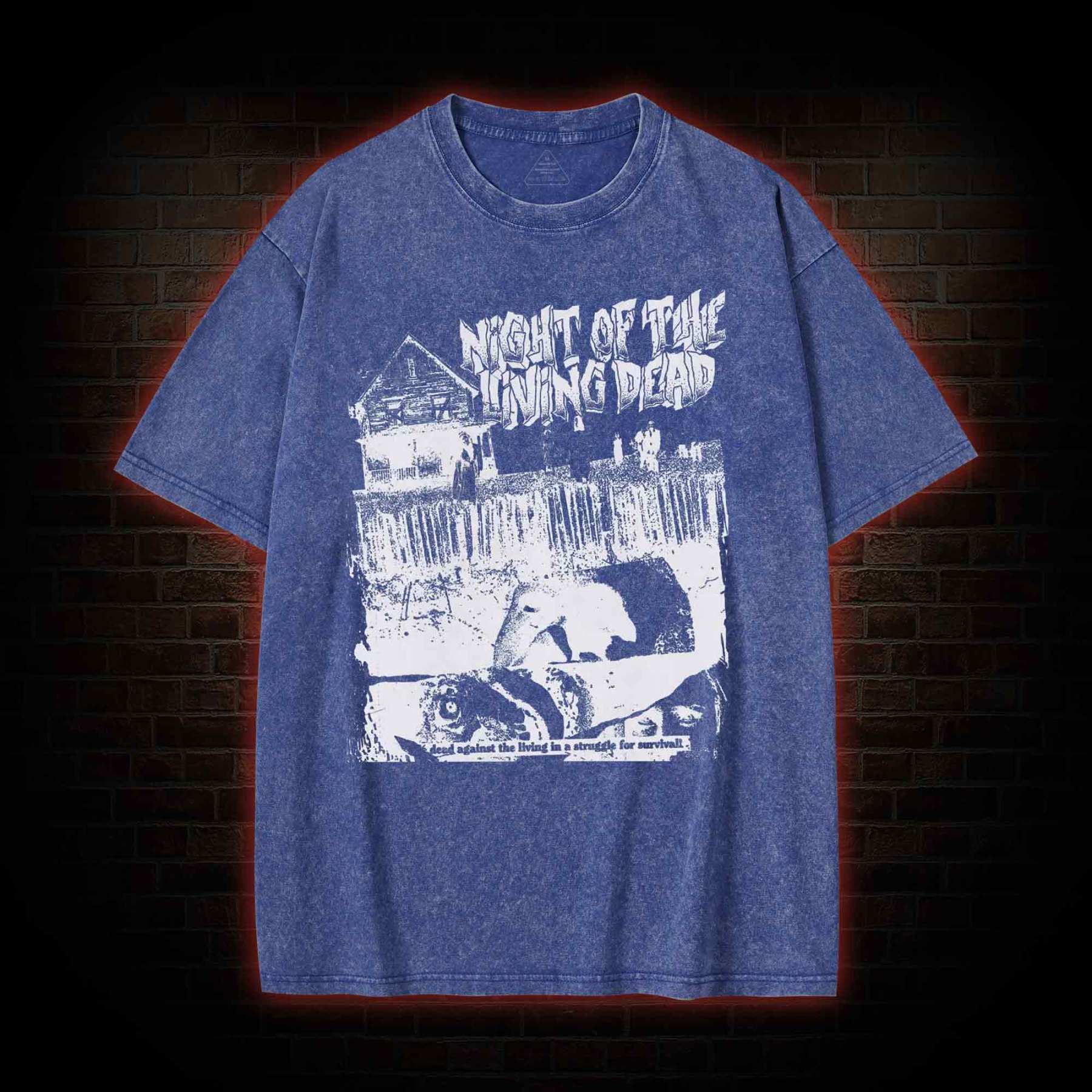 They're Coming to Get You Horror Washed T-shirt