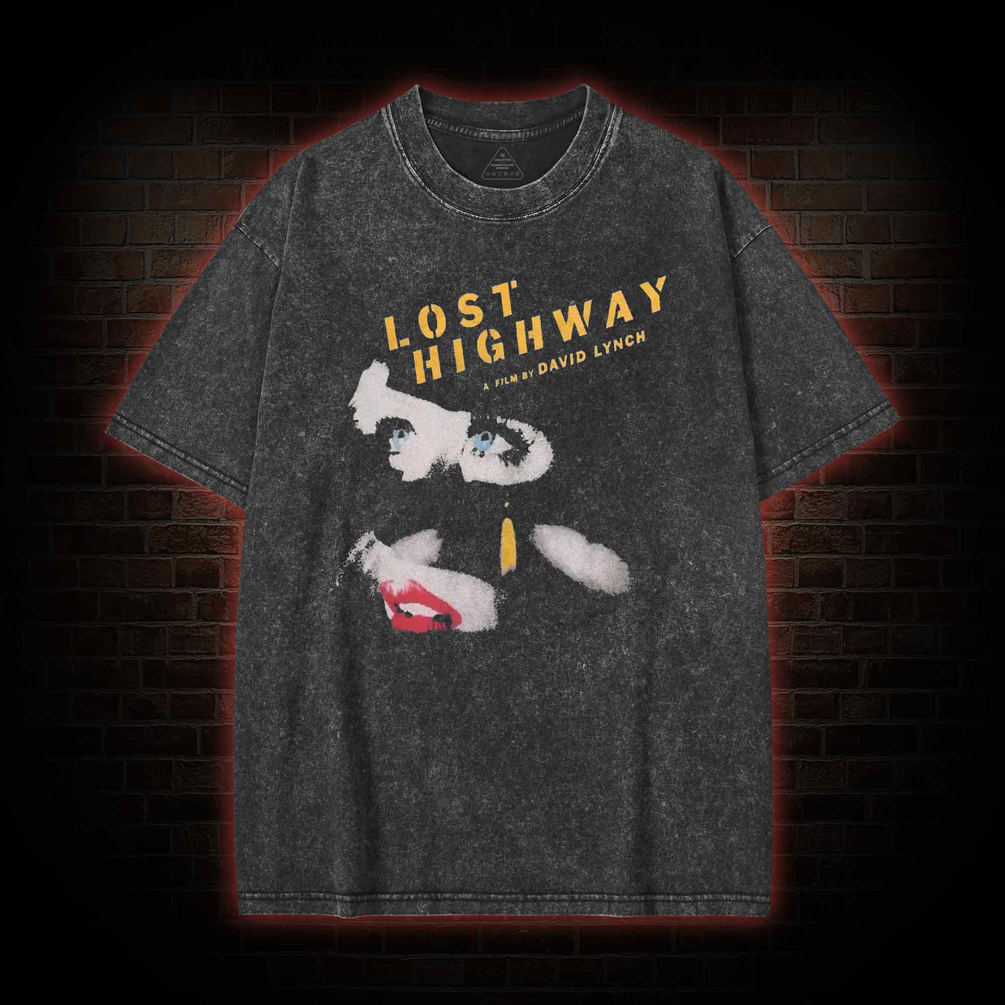 A Lost Road on the Edge of Strange... Washed T-shirt