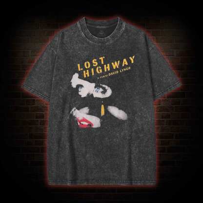 A Lost Road on the Edge of Strange... Washed T-shirt
