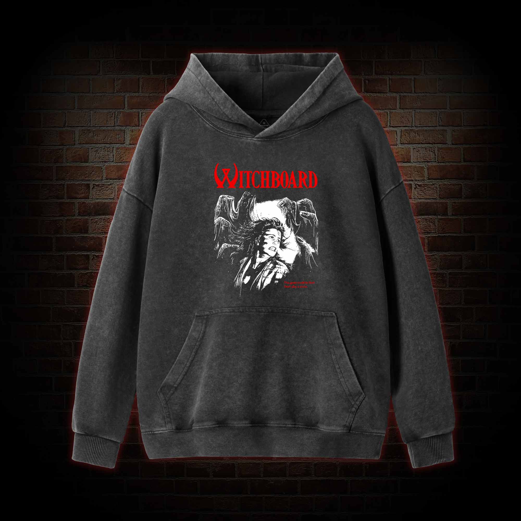 Witch Board Washed Hoodie