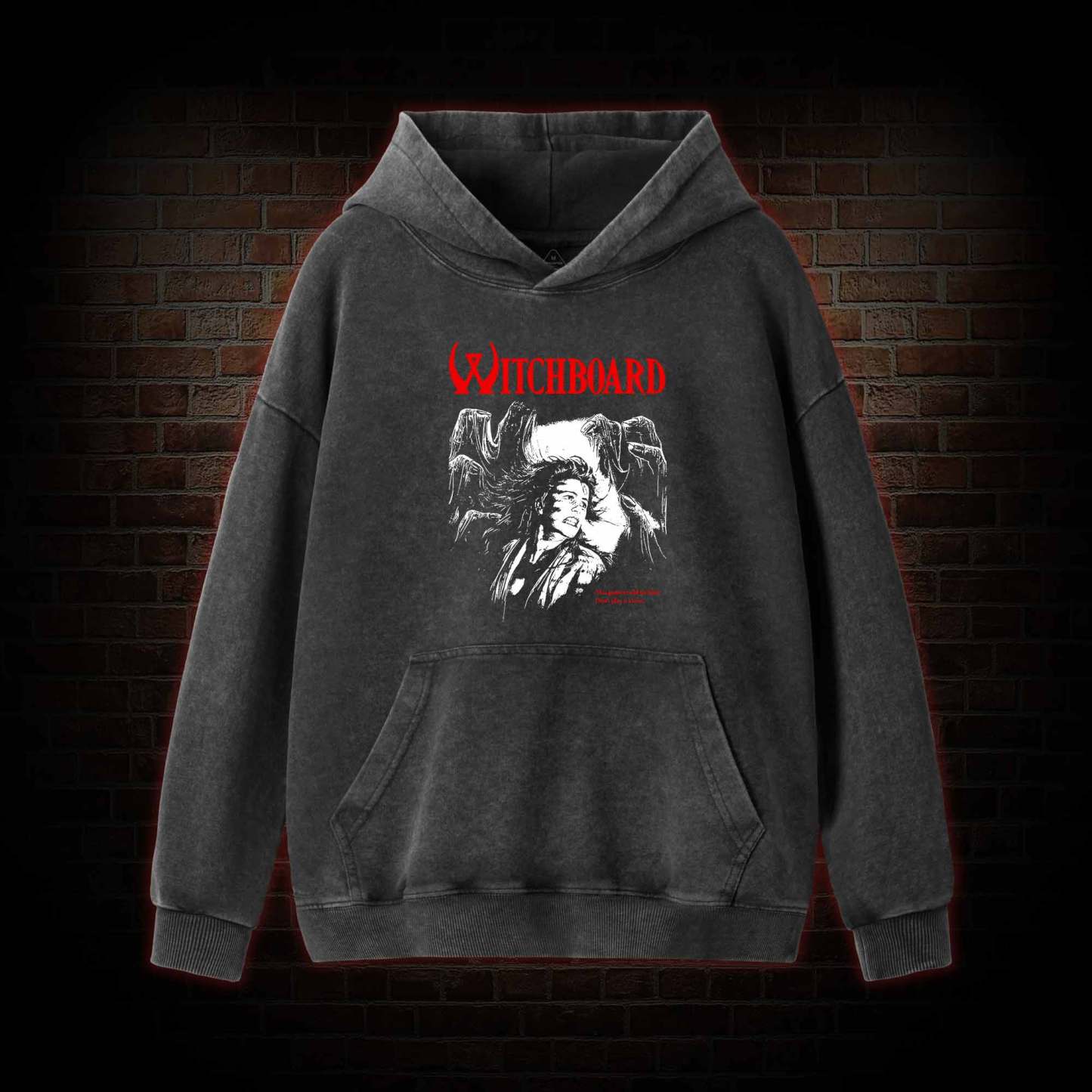 Witch Board Washed Hoodie