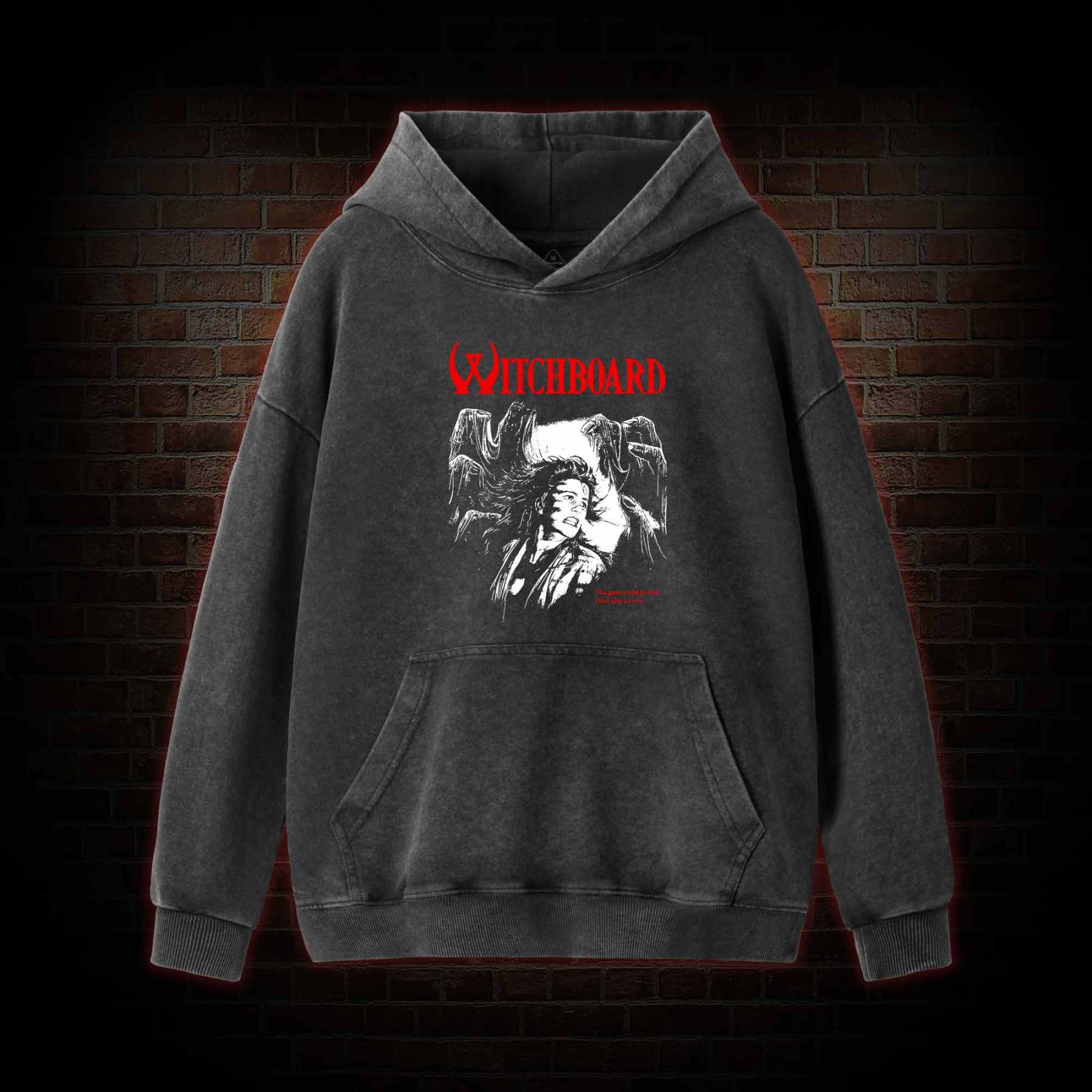 Witch Board Washed Hoodie