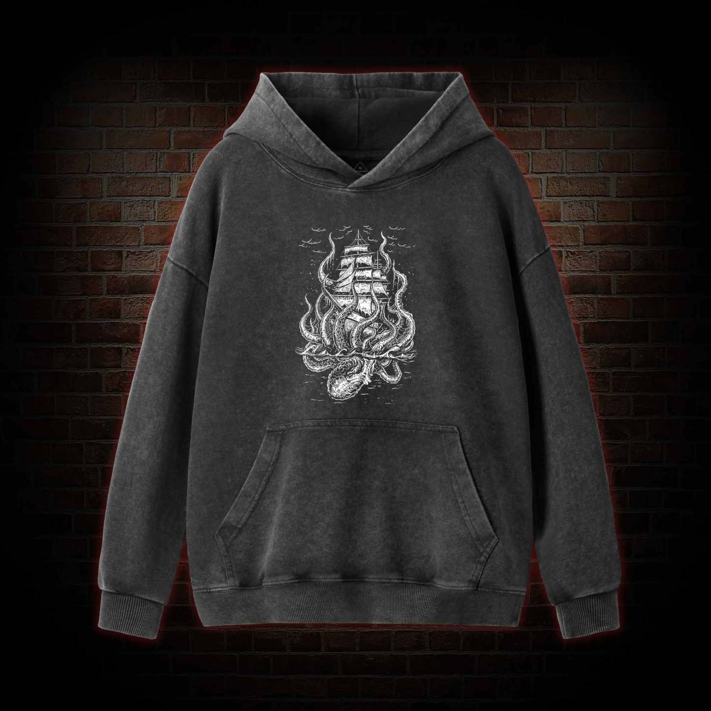 Cthulhu Mythos Washed Hoodie