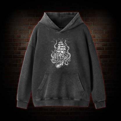 Cthulhu Mythos Washed Hoodie