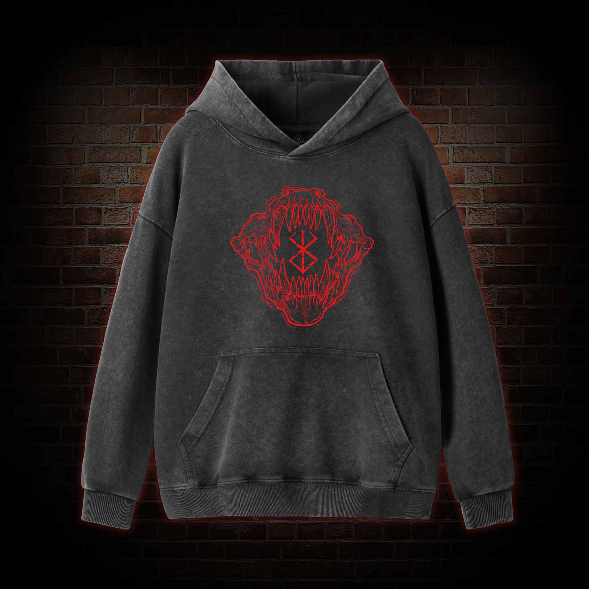 Bloodthirsty Washed Hoodie