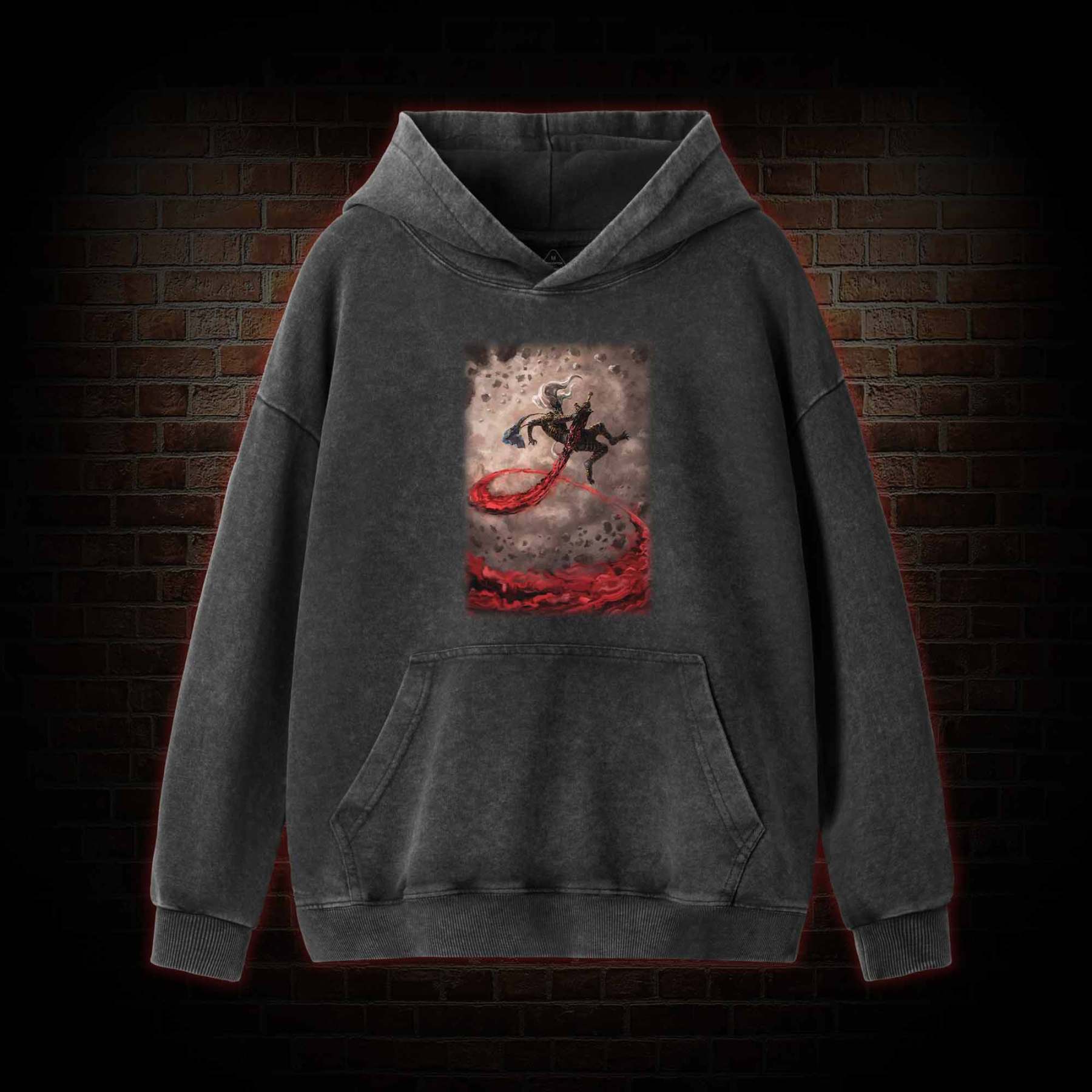 Blood Sword Washed Hoodie