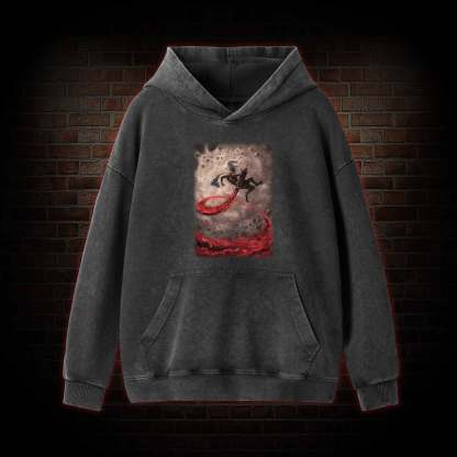 Blood Sword Washed Hoodie