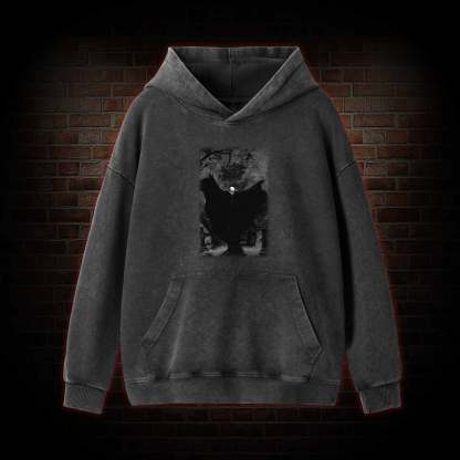 Vampire Nosferatu Washed Hoodie