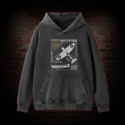 Royal Air Force Marlin Figher Washed Hoodie