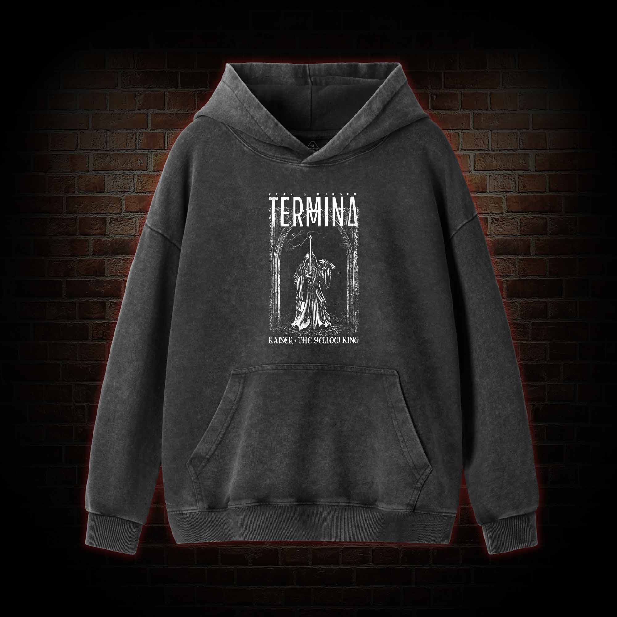 Termina Kaiser The Yellow King Washed Hoodie