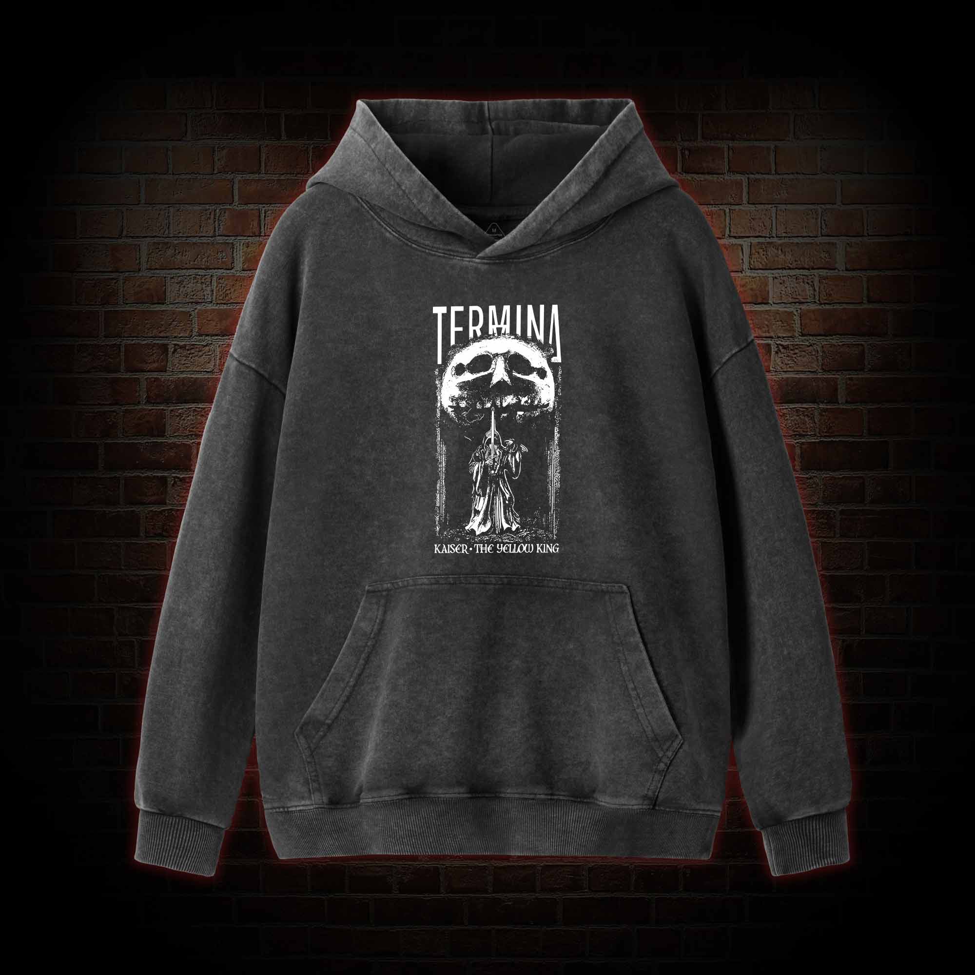 Termina Kaiser The Yellow King Washed Hoodie