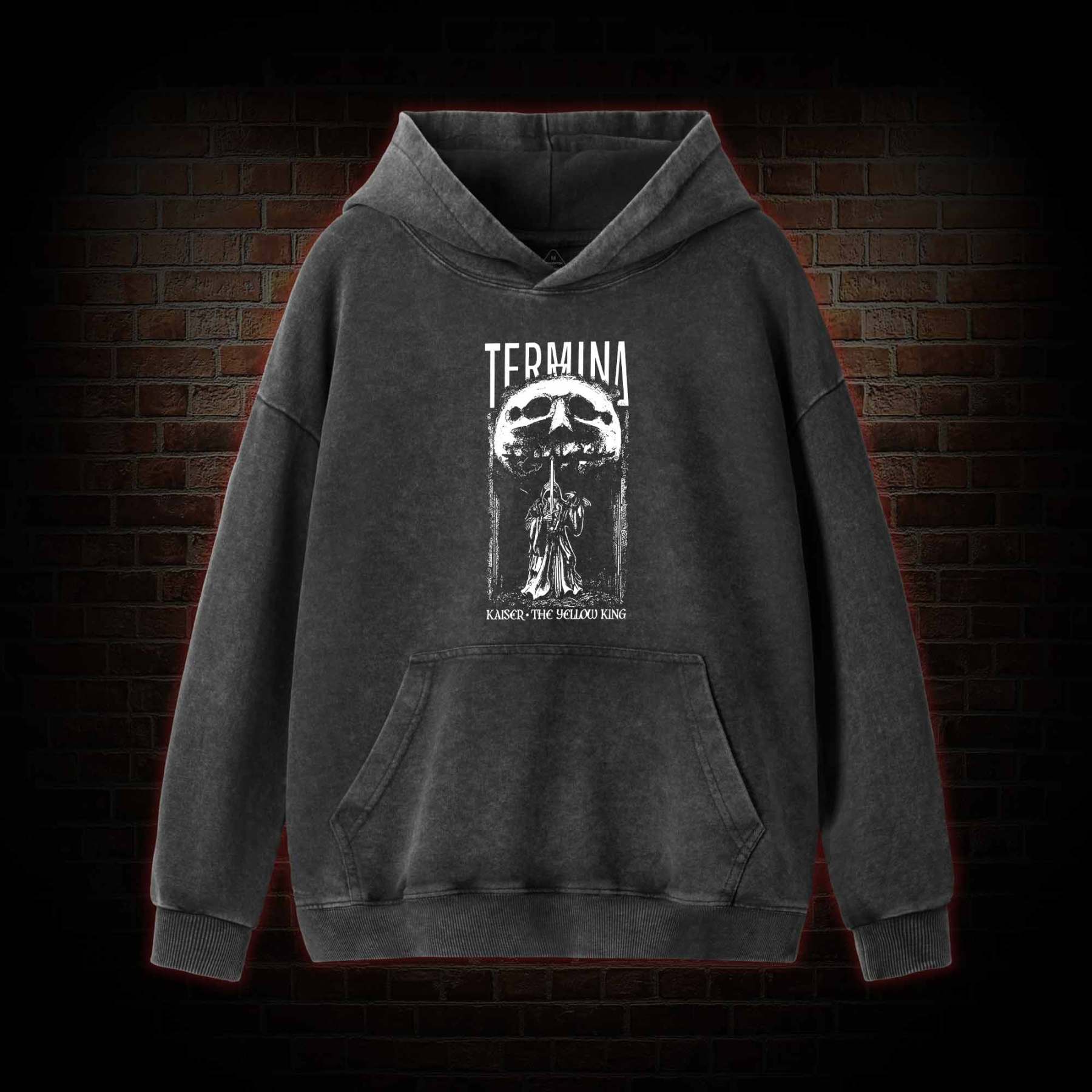 Termina Kaiser The Yellow King Washed Hoodie