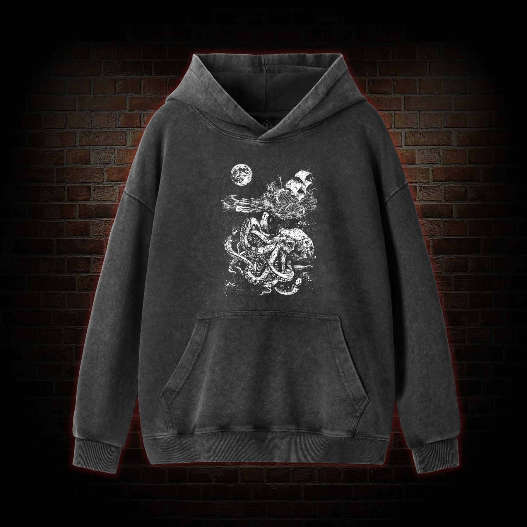 Moletom Washed Hoodie