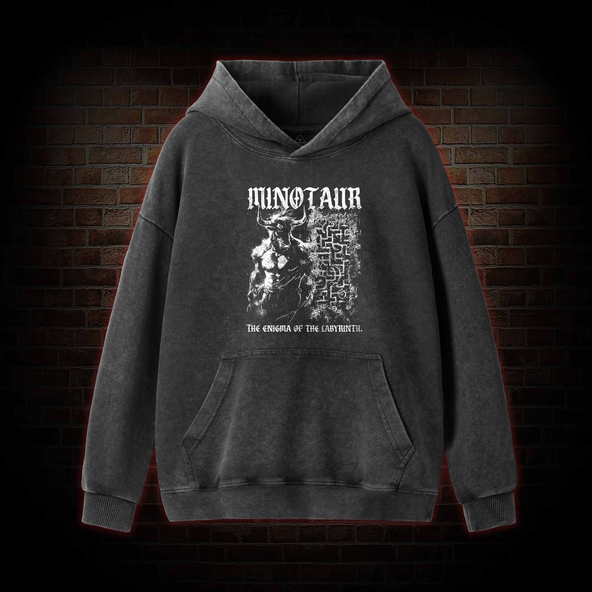 Minotaur Washed Hoodie