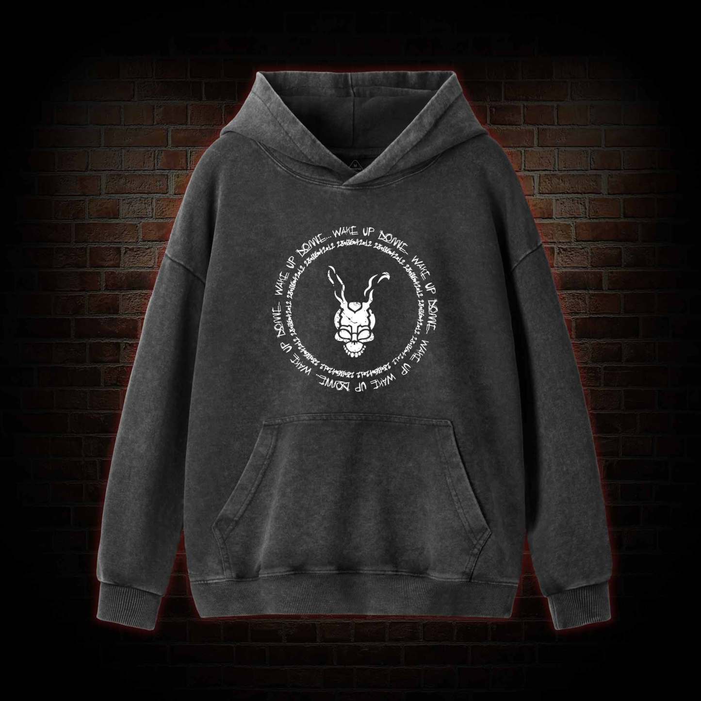 Wake Up Donnie Washed Hoodie