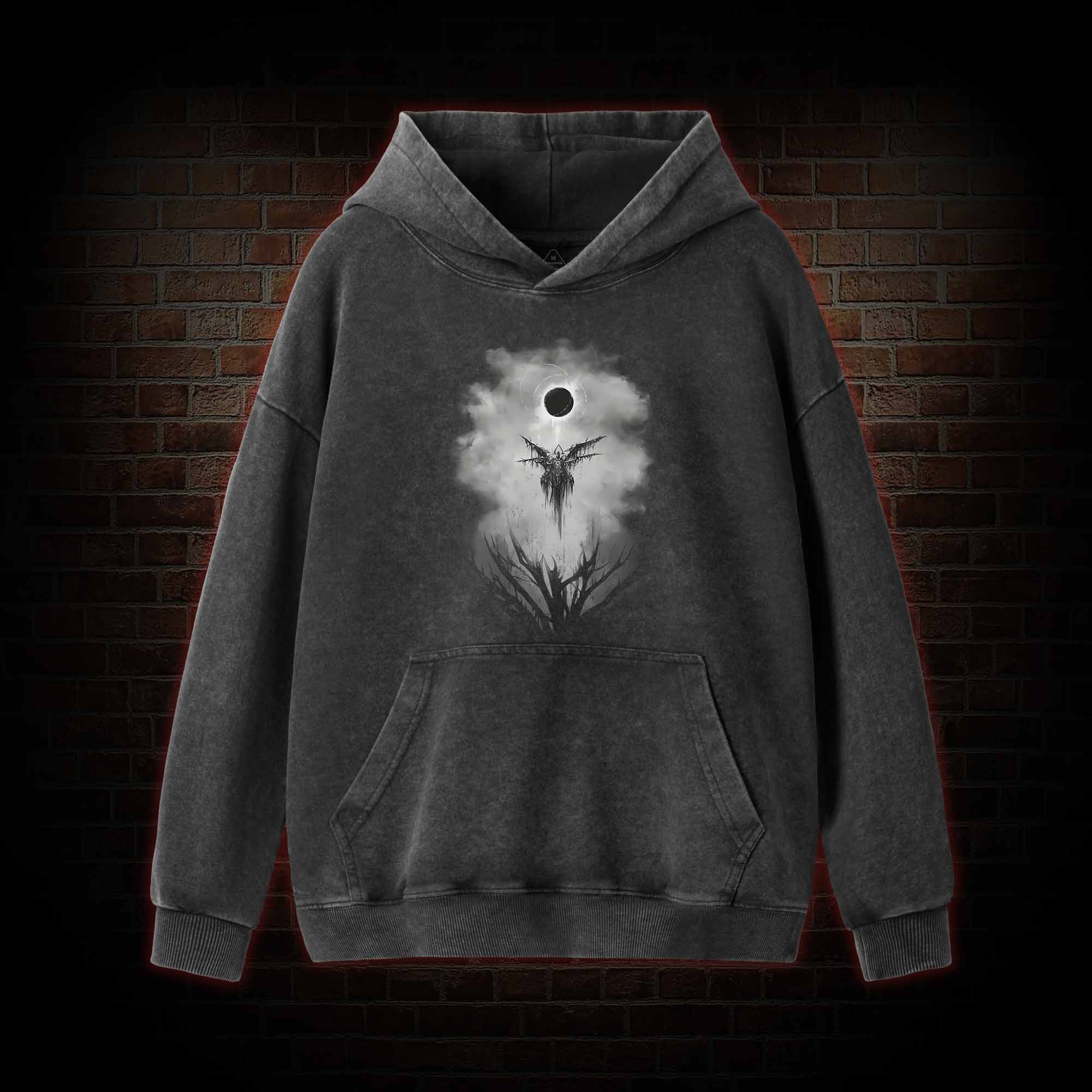 Angel of Death Washed Hoodie