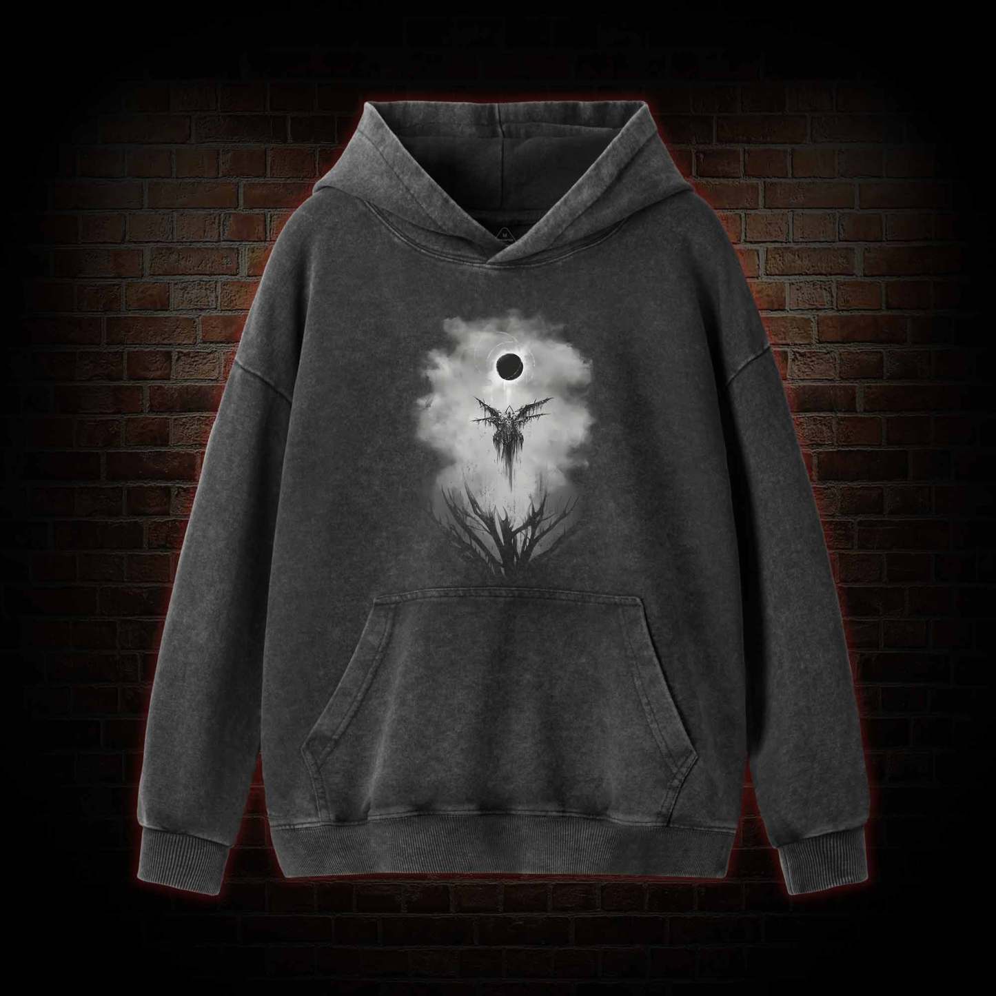 Angel of Death Washed Hoodie