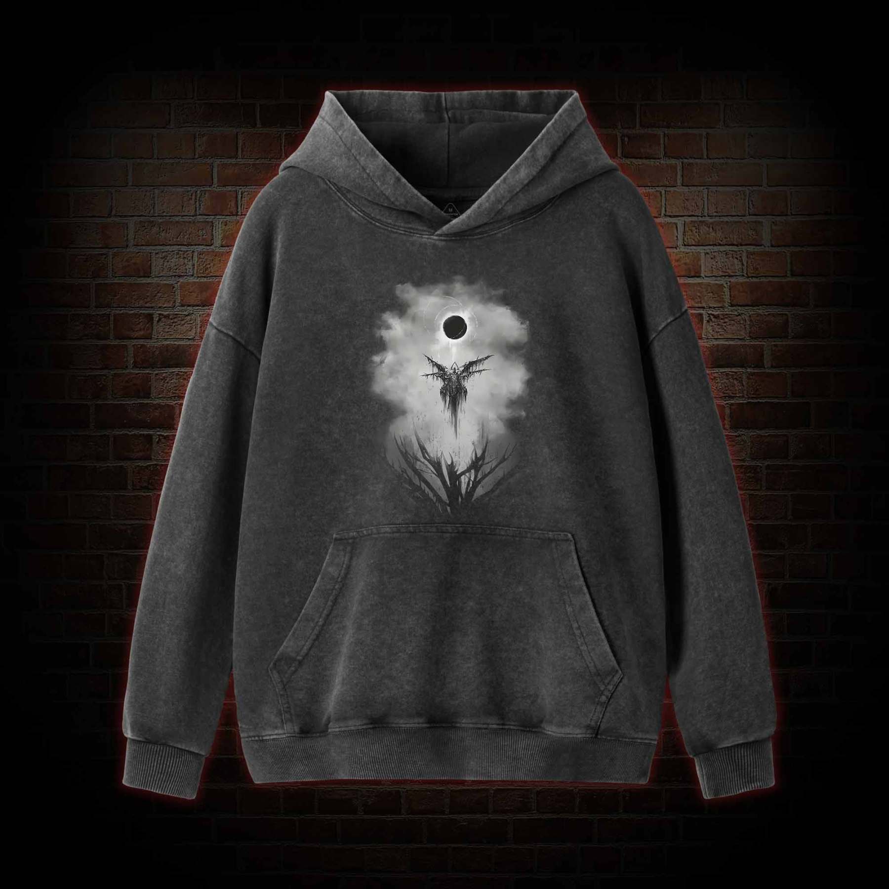 Angel of Death Washed Hoodie