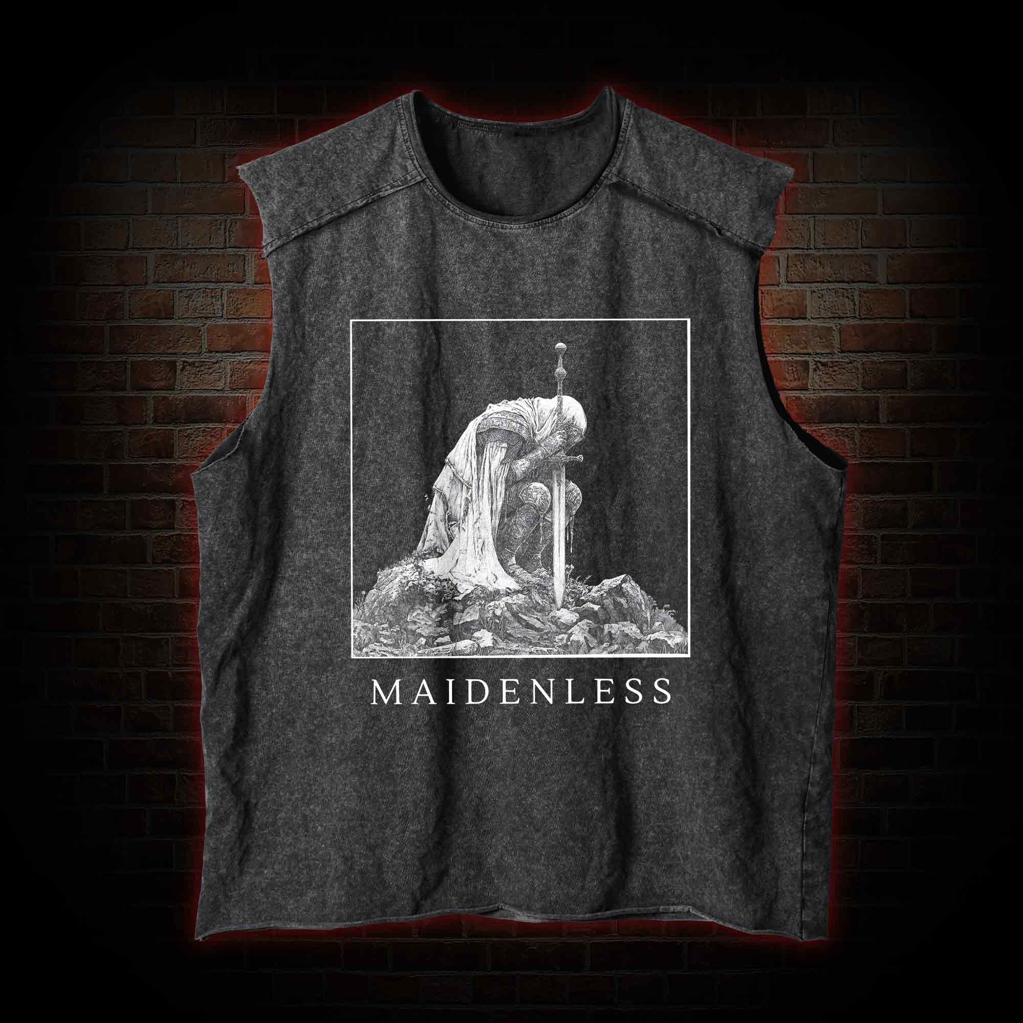Maidenless Vintage Washed Tank Top