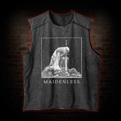 Maidenless Vintage Washed Tank Top