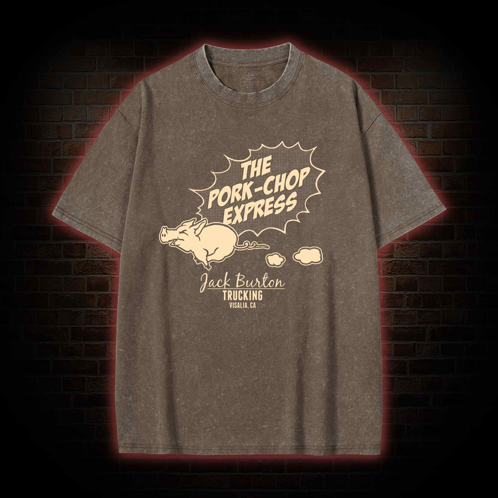 The Pork-Chop Express Washed T-shirt