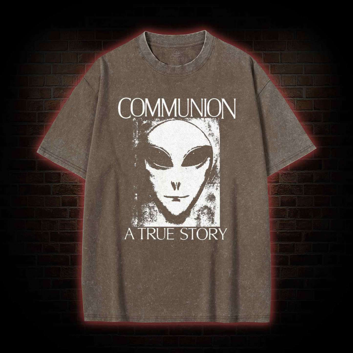 Communion a True Story Washed T-shirt