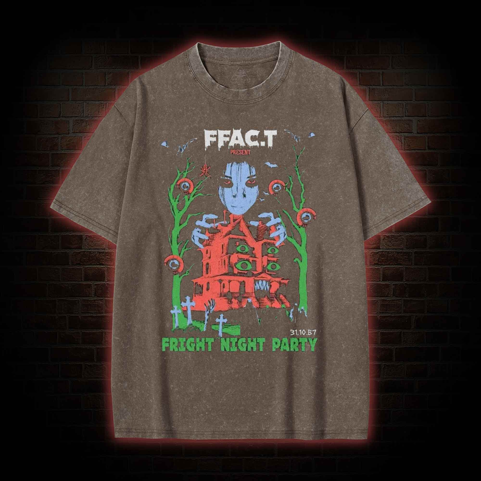 Fright Night Party Washed T-shirt